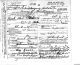 Death Certificate of Mary Virginia Smith (b. 1855) wife of John Franklin McKenzie (b. 1852)