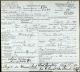 Death Certificate of Rachel Agnes Hutzel (b. 1852)