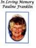 Pauline Slater Franklin Memorial Card Page 1