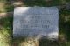 Gravestone of Carmy Rudolph Judy (b. 1901)