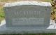Gravestone of Harmon Andrew McKinzie (b. 1901)