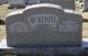 Gravestone of James L. McKenzie (b. 1915) and Mary Emma Gladhill