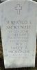 Gravestone of Jerrold Louis McKenzie (b. 1934)