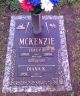Gravestone of Terry R. McKenzie (b. 1949)