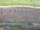 Gravestone of Thomas Lenhard McKenzie, Laurie Eades Warne and Anne Margaret Weimer