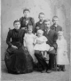 Photo of Parker Smith Grinstead (b. 1853, Birdie Cassel Grinstead and Six Children