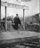 Photo of Walter Josiah McKenzie (b. 1860) at McKenzie MD Train Stop