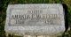 Gravestone of Amanda E. Clark