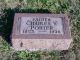 Gravestone of Charles V. Porter (b. 1852)