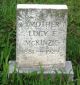 Gravestone of Lucy Evans (b. 1881)