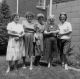 L-R ClaraBelle, Ann, Dorothy, Gertrude and Mary Edenhart Circa 1963