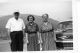 Photo of (L-R) Fred Ryan, Evelyn Ryan and Gertrude Edenhart Ryan Circa 1957