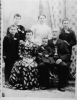 Photo of Aaron McKinzie (b. 1835) and Family, Circa 1889